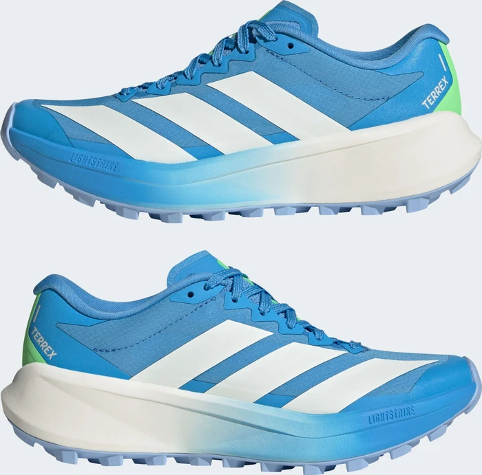 adidas Terrex Agravic 4 blue burst/off white/lime burst (Damen)
