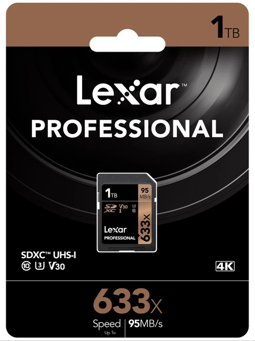 Lexar Professional 633x R95/W70 1TB, UHS-I U3, Class 10