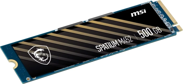 MSI Spatium M452 500GB, M.2 2280 / M-Key / PCIe 4.0 x4
