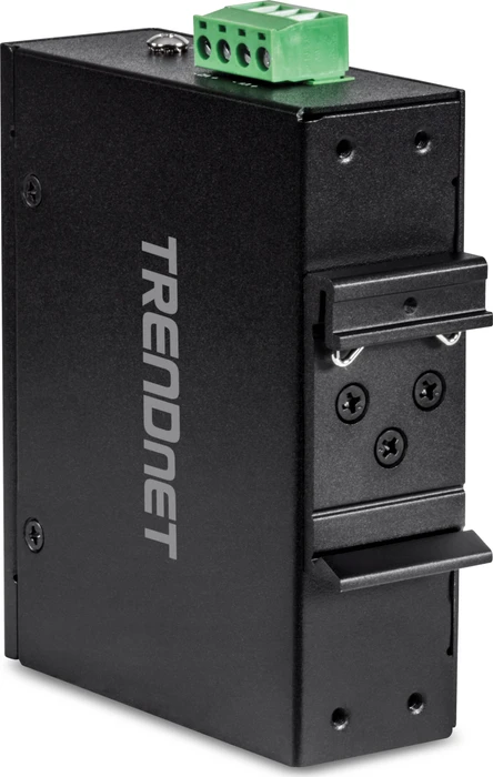 TRENDnet TI Hardened Industrial Railmount Switch, 5x RJ-45