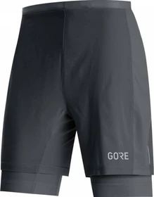 Gore Wear R5 2in1 Shorts Laufhose kurz schwarz (Herren)