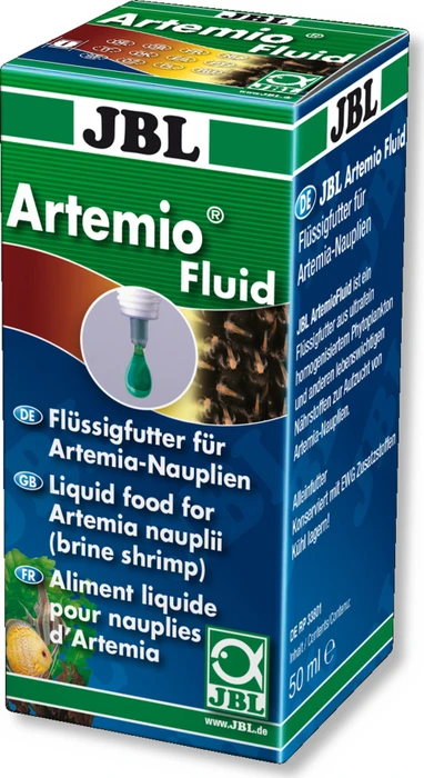 JBL ArtemioFluid - Flüssigfutter für Artemia, 55g, 50ml