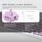 Wobkey Rainy 75 Lite, weiß/silber, HMX Violet Linear, USB/Bluetooth, US Vorschaubild