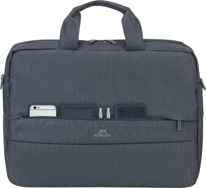 RivaCase Prater anti-theft Laptop Tasche 15.6", Dark Grey