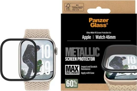 PanzerGlass Displayschutz Metallic für Apple Watch 46mm