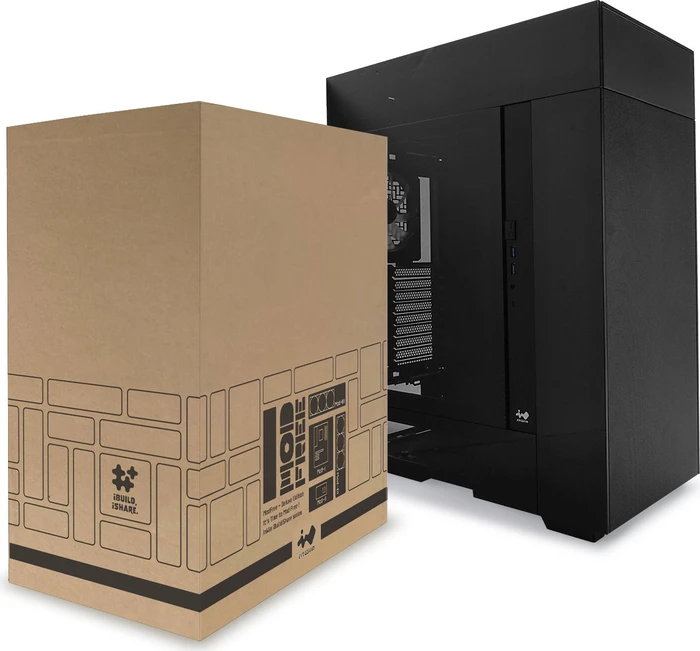 In Win Modfree Deluxe Edition, Glasfenster