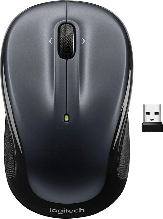 Logitech M325s Wireless Mouse Dark Silver dunkelgrau/schwarz, USB