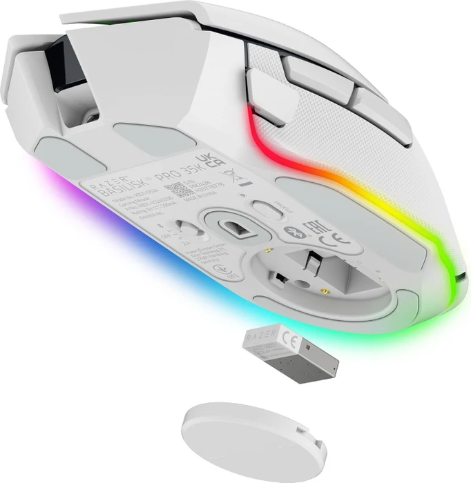 Razer Basilisk V3 Pro 35K White Edition, USB/Bluetooth
