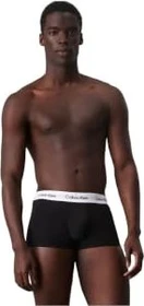 Calvin Klein 3 Pack Low Rise Trunks Icon Cotton Stretch Boxer Briefs grey heather/white/black (Herren)
