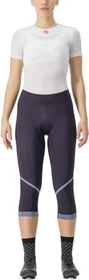 Castelli Velocissima Thermal Knicker Fahrradhose 3/4 dark night shade/silver reflex (Damen)