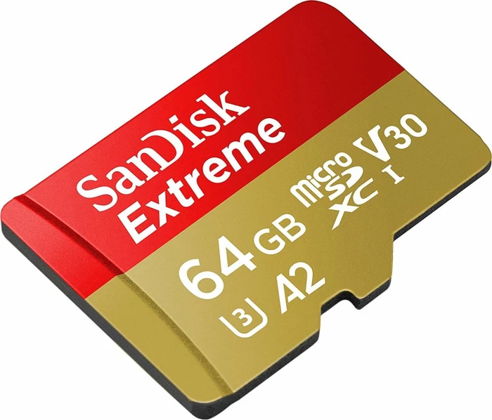 SanDisk Extreme R160/W60 64GB, UHS-I U3, A2, Class 10