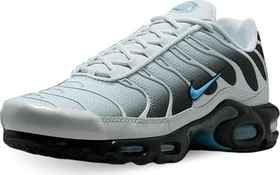 Nike Air Max Plus pure platinum/dark smoke grey/black/university blue (Herren)