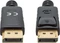Manhattan DisplayPort 1.4 Kabel 8K 60Hz schwarz, 1m Vorschaubild