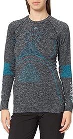 X-Bionic Energy Accumulator 4.0 Melange Kompressionsshirt langarm dark grey/water green (Damen)