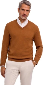 Falke Basic Apparel V-Ausschnitt Pullover tawny (Herren)