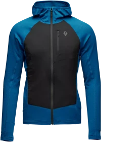 Black Diamond CoEfficient LT Hybrid Hoody Funktionsjacke kingfisher/black (Herren)