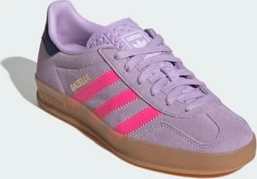 adidas Gazelle Indoor powder plum/lucid pink/gum (Junior)