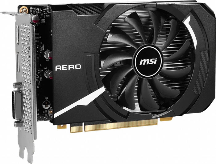 MSI GeForce GTX 1630 Aero ITX, 4GB GDDR6, DVI, HDMI, DP
