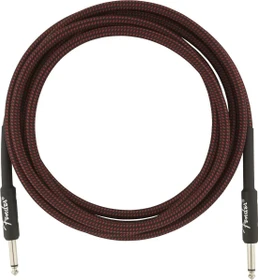 Fender Professional Series Instrument Cable Red Tweed 3m