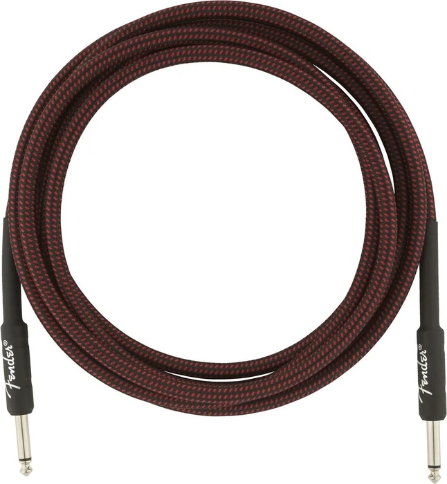 Fender Professional Series Instrument Cable Red Tweed 3m