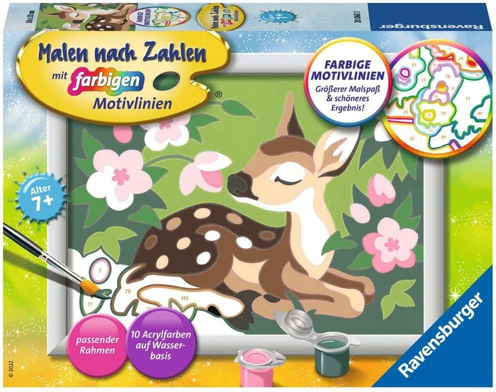 Ravensburger Malen nach Zahlen Kleines Reh