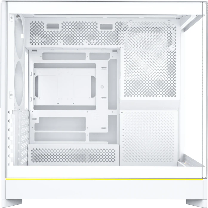 Montech HS02 White, Glasfenster