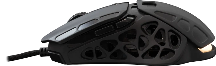 White Shark Ector Black Gaming Mouse, schwarz, USB