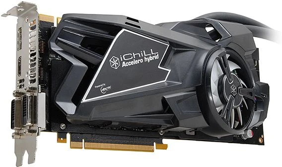 INNO3D GeForce GTX 780 Ti iCHILL Black Accelero Hybrid, 3GB GDDR5, 2x DVI, HDMI, DP