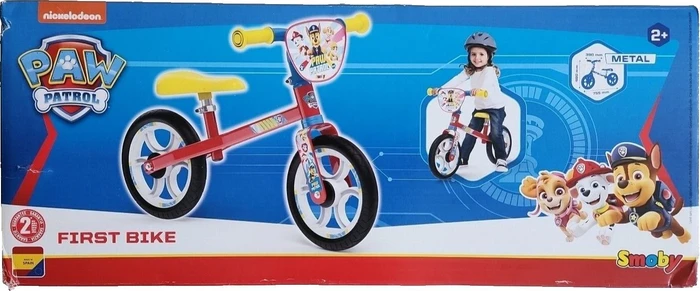 Smoby First Bike Paw Patrol