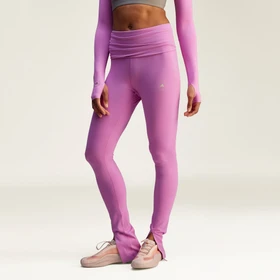 adidas by Stella McCartney TrueStrength Splitcuff Hose lang semi pulse lilac (Damen)