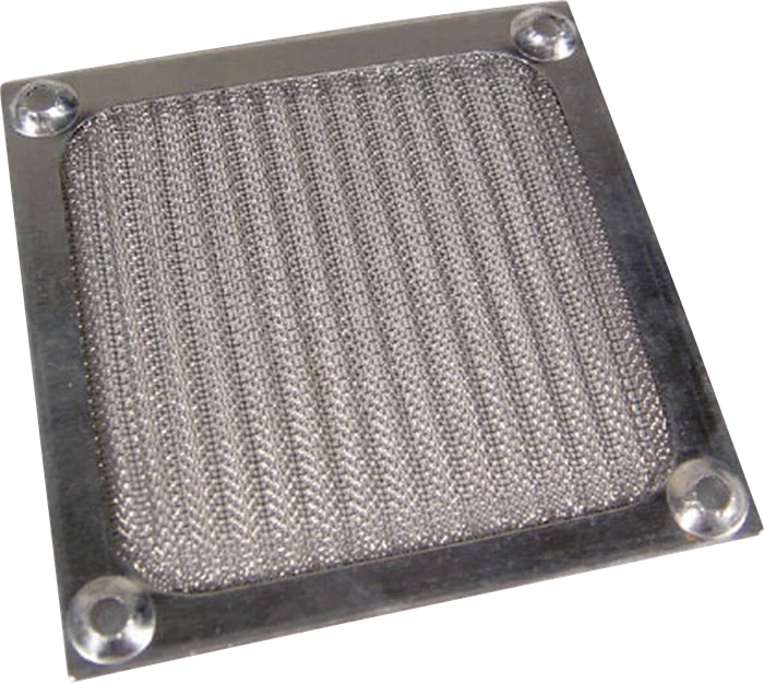 Kolink Lüftergitter 120mm mit Filter silber