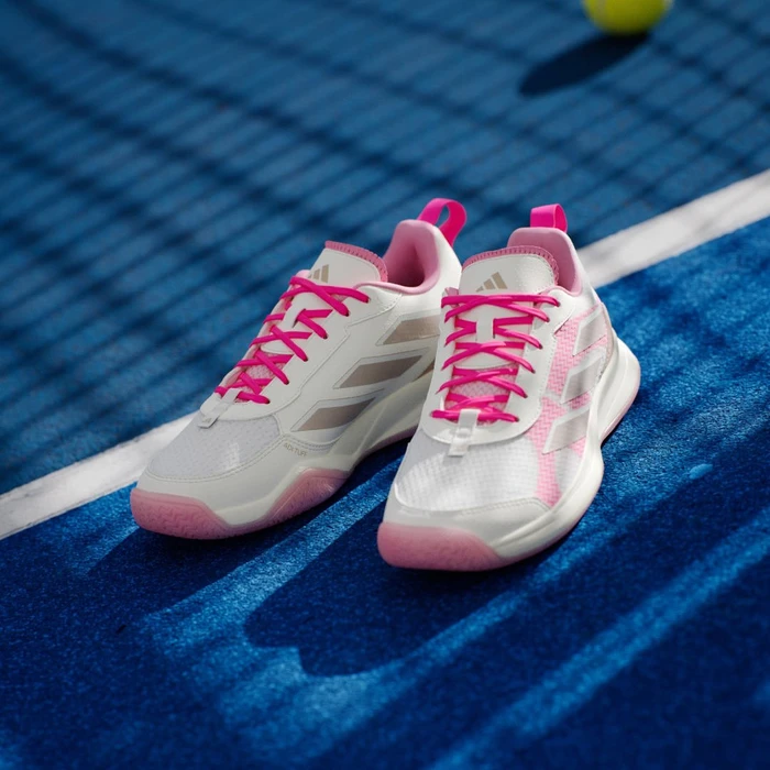 adidas Avaflash Low core white/silver metallic/lucid pink (Damen)
