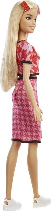 Mattel Barbie - Fashionistas Puppe im Hahnentritt-Top/Rock
