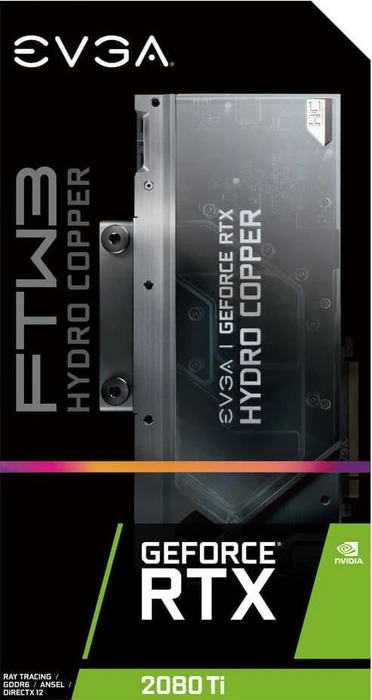 EVGA GeForce RTX 2080 Ti FTW3 Ultra Hydro Copper Gaming, 11GB GDDR6, HDMI, USB-C, 3x DP