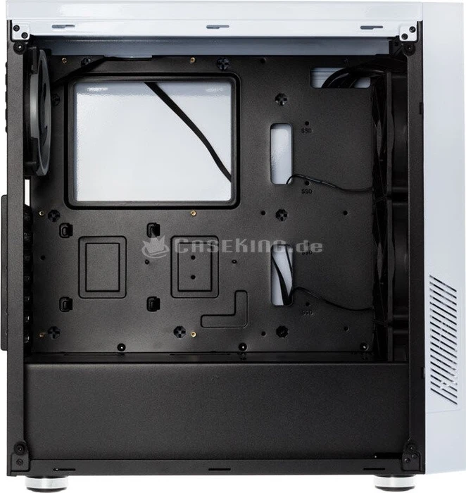 Antec NX300, weiß, Glasfenster