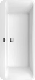 Villeroy & Boch Squaro Edge 12 Oval-Badewanne 180x80cm, stone white