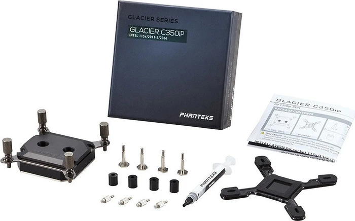 Phanteks Glacier C350IP, schwarz