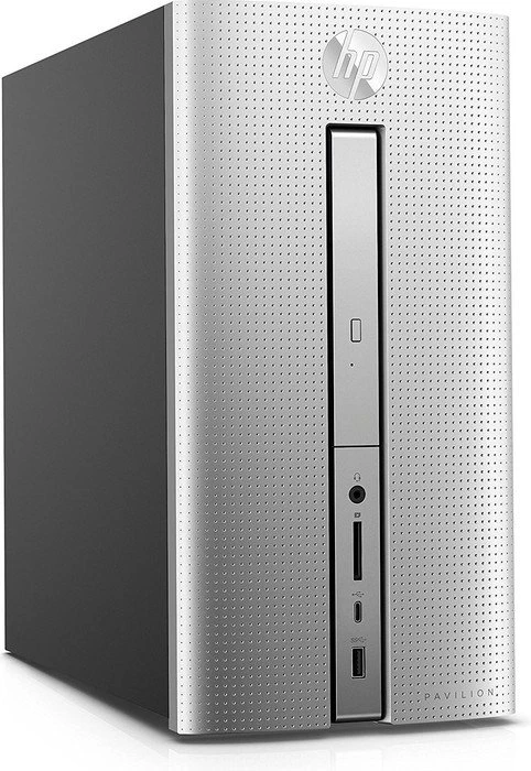 HP Pavilion 570-p581ng, silber, Core i5-7400, 8GB RAM, 128GB SSD, 1TB HDD, GeForce GT 1030