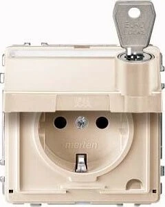 Merten Aquadesign SCHUKO-Steckdose, weiß