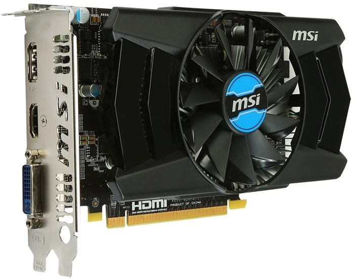 MSI Radeon R7 250X, 2GB GDDR5, DVI, HDMI, DP