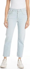 Replay Maijke Straight Fit Jeans light blue (Damen)