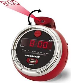 Metronic UKW-Radiowecker Cherry