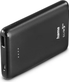 Hama Power Pack Slim 5HD 5000mAh schwarz