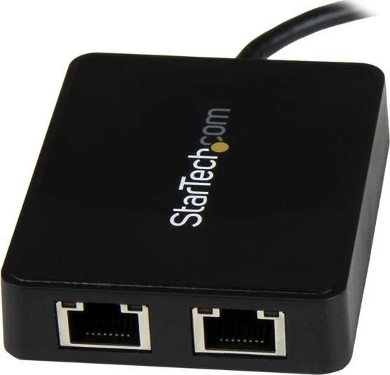 StarTech LAN-Adapter, 2x RJ-45, USB-C 3.0 [Stecker]