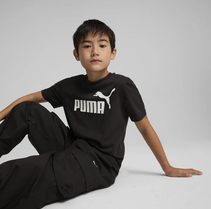 Puma ESS No. 1 Logo T-Shirt kurzarm puma black (Junior)