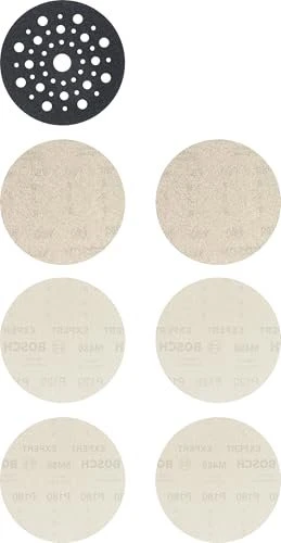 Bosch Professional EXPERT M480 Net Gewebeschleifblatt-Set, 7-tlg.