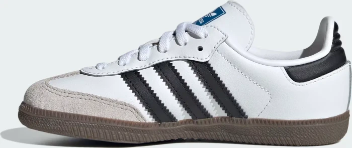 adidas Samba OG Comfort Closure Elastic Lace cloud white/core black/gum (Junior)
