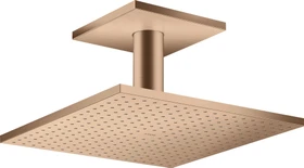 Hansgrohe Axor ShowerSolutions Kopfbrause 300/300 2jet mit Deckenanschluss brushed red gold