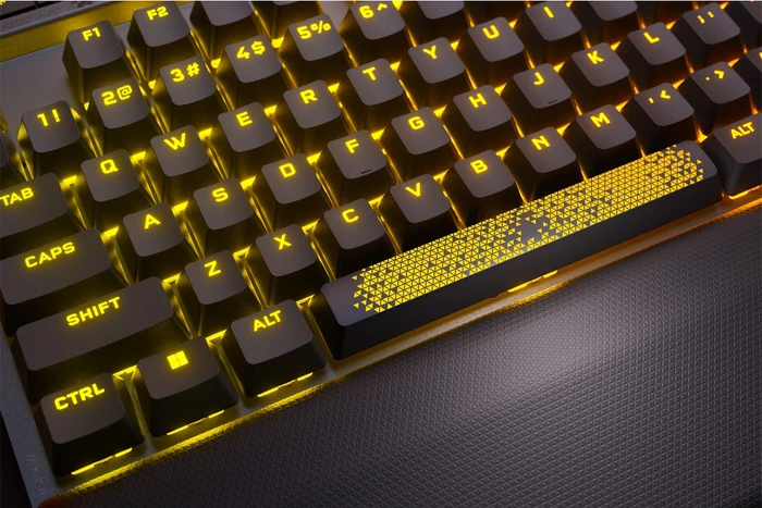 Corsair Gaming K70 MAX RGB Magnetic-Mechanical, Steel Grey, Corsair MGX, USB, US