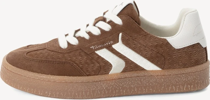 Tamaris Ledersneaker Low braun (Damen)
